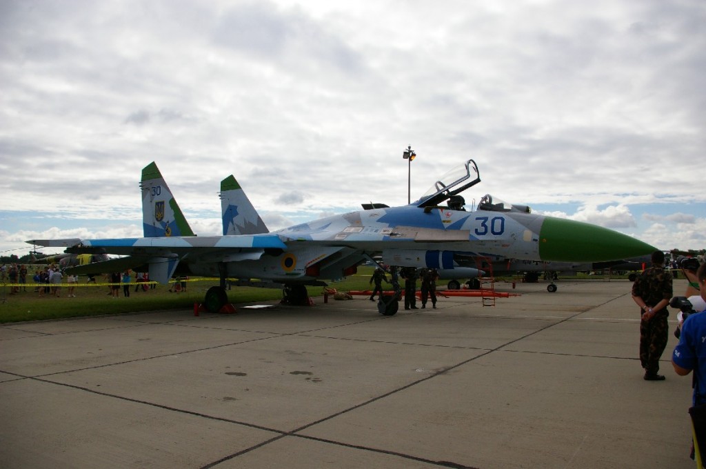 Su-27 sił powietrznych Ukrainy