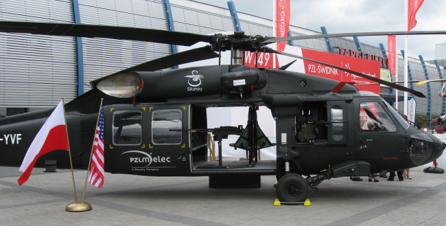 …produkowany w Mielcu S-70i Black Hawk…