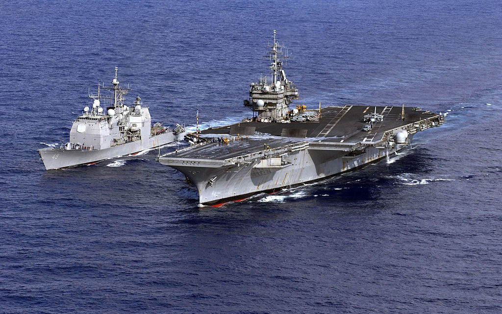 US Navy powrót USS Kitty Hawk i fregat | Konflikty.pl