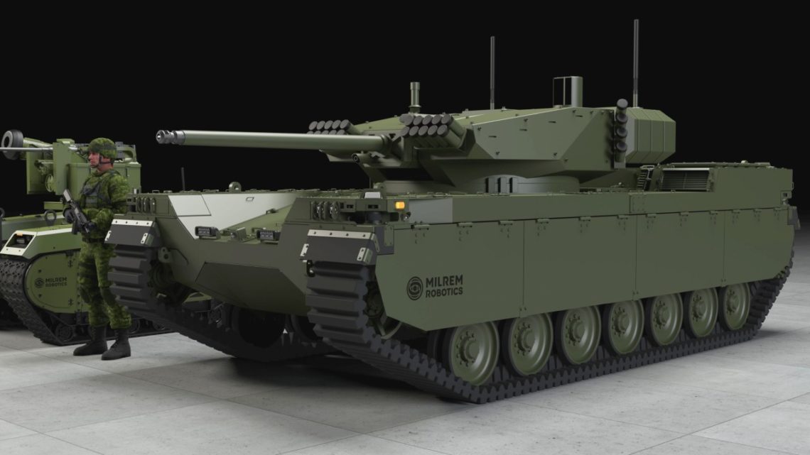 Milrem bwp Type-X RCV