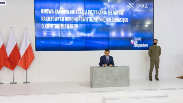 Konsorcjum PGZ Narew podpisało umowę ramową z IU w sprawie pozyskania zestawów rakietowych obrony powietrznej